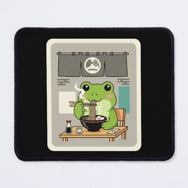 Item preview, Frog Ramen Cafe Cute Japanese Style designed and sold by JordynLadukeg65.