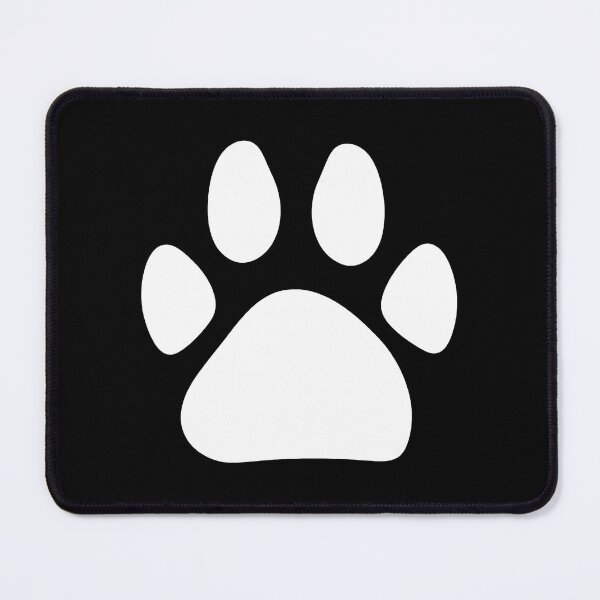 Item preview, Classic Maroon Paw Print Silhouette Graphic designed and sold by Dmo3HarkoArt.