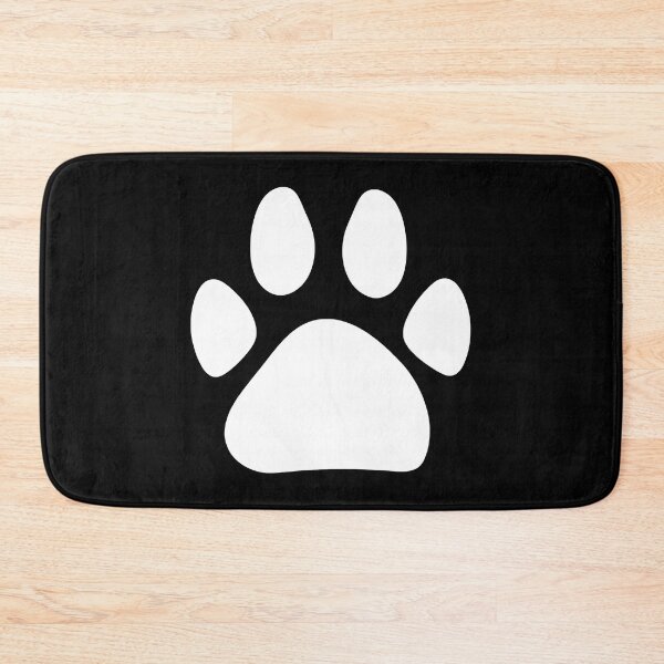 Item preview, Classic Maroon Paw Print Silhouette Graphic designed and sold by Dmo3HarkoArt.