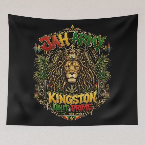 Item preview, JAH ARMY: KINGSTON UNIT PRIME designed and sold by SavvyEarth.