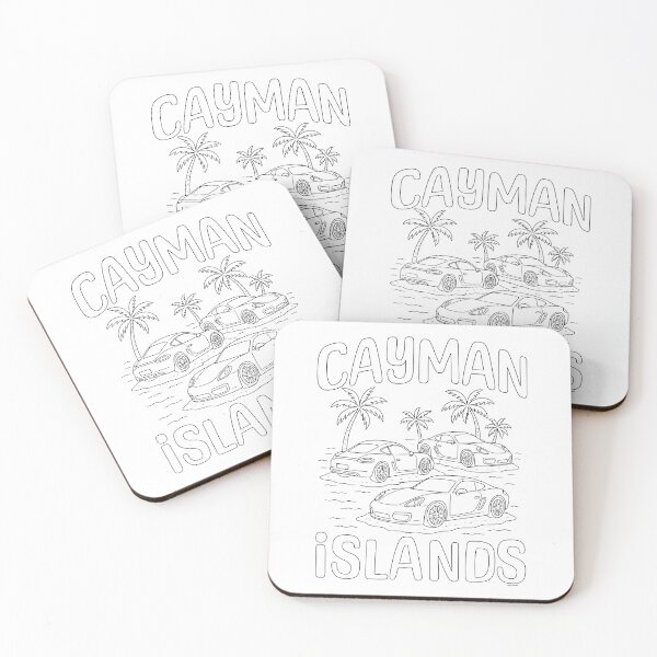 Item preview, Cayman Islands – Where the Cars Vacation designed and sold by Automotive Art by Greg.