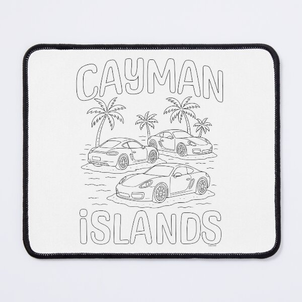 Item preview, Cayman Islands – Where the Cars Vacation designed and sold by Automotive Art by Greg.
