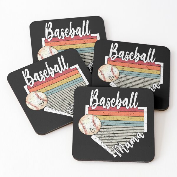 Artikelvorschau, Vintage Baseball Mama Retro-T-Shirt entworfen und verkauft von KIROSALS.