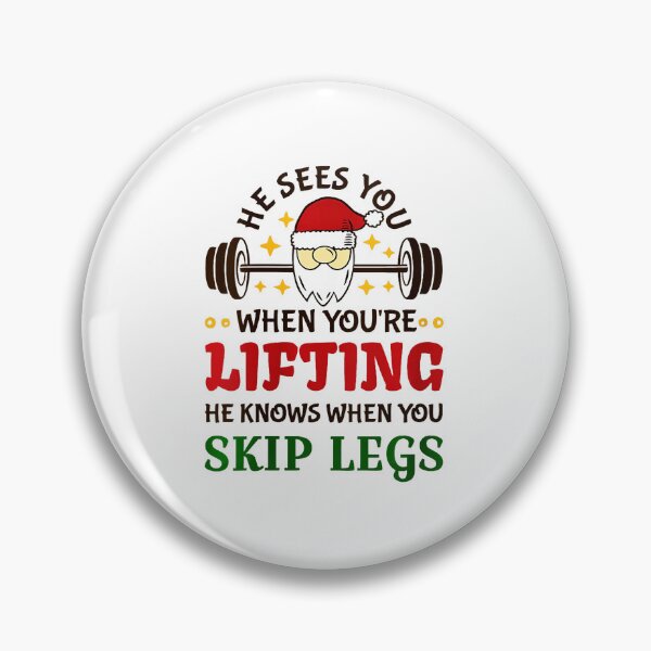 Item preview, Skip Legs Gym Christmas Shirt Funny Weightlifting  designed and sold by eliramaison.