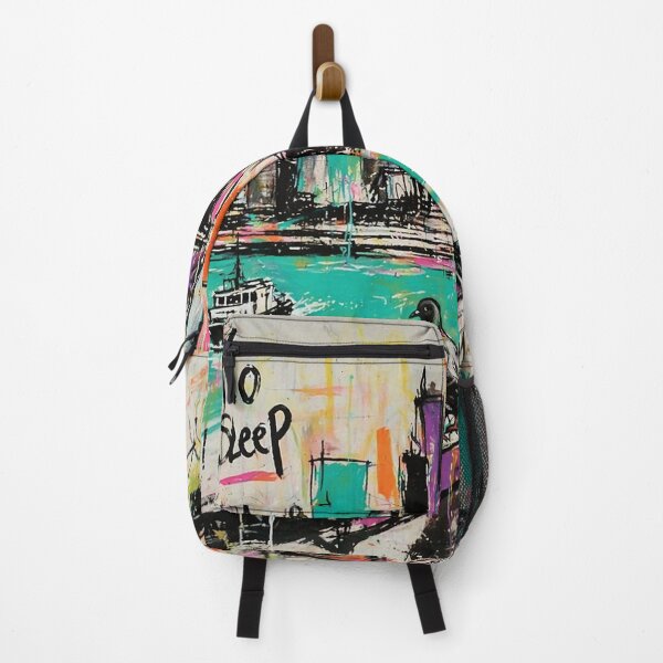 Item preview, No Sleep NYC Graffiti Skyline Street designed and sold by Modaozushi216.