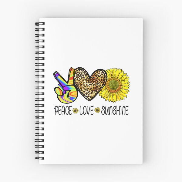 Item preview, Peace Love Sunshine Sunflower Leopard Valentine Gift  designed and sold by zamiokaline.