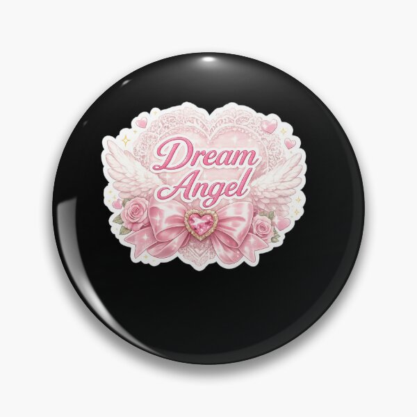 Item preview, Dream Angel Coquette Aesthetic Pink Bow Sticker designed and sold by Artbysarmina.