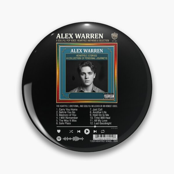 Item preview,  Alex Warren Tracklist Music Player Vintage designed and sold by JayceTucker89.