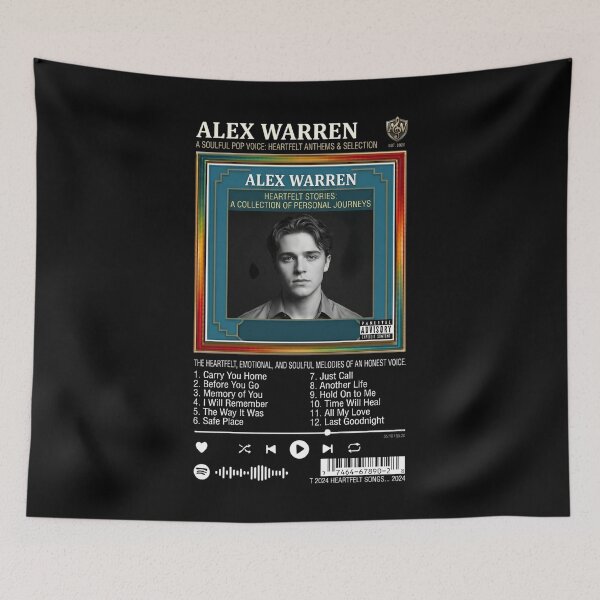 Item preview,  Alex Warren Tracklist Music Player Vintage designed and sold by JayceTucker89.