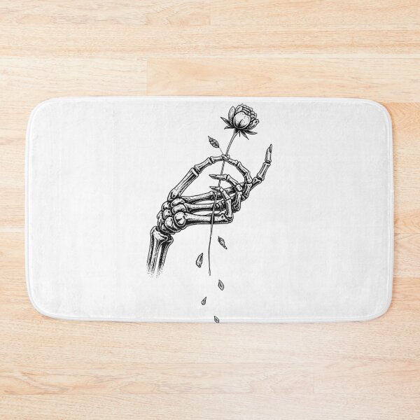 Item preview, Existence Is Optional Skeleton Flower designed and sold by Grim Static.