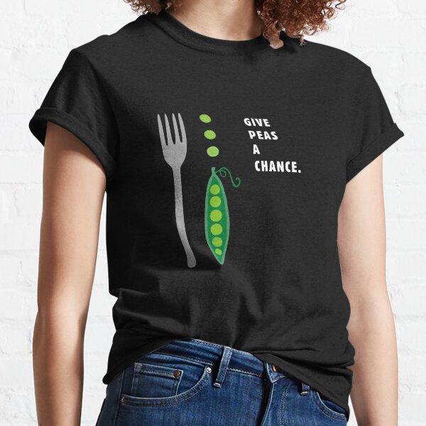 Item preview, Give Peas a Chance designed and sold by Here Comes Everybody.