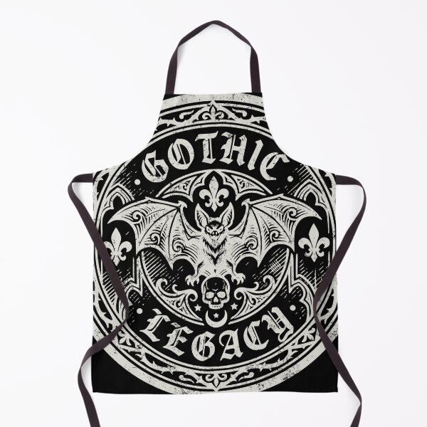 Item preview, Gothic Legacy Bat and Skull Vintage Distressed designed and sold by BluecidDesign.