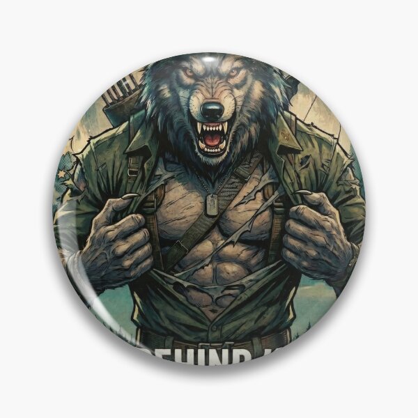 Item preview, Alpha Wolf Meme Stay Behind Kitten  designed and sold by ArtyLify.