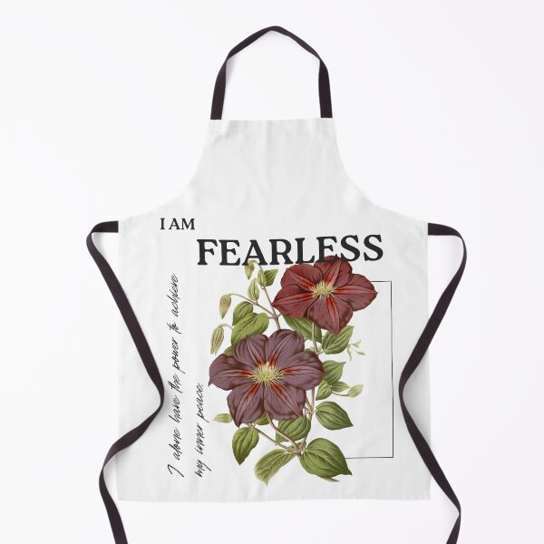 Item preview, Empowering Floral Quote – I Am Fearless designed and sold by Anomaly 404 Error.