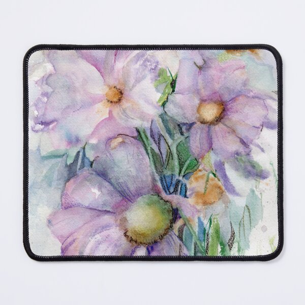 Item preview, Pattern "Watercolor Flowers in the Wind" designed and sold by Liliana Donato.