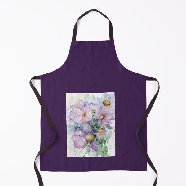 Item preview, Pattern "Watercolor Flowers in the Wind" designed and sold by Liliana Donato.