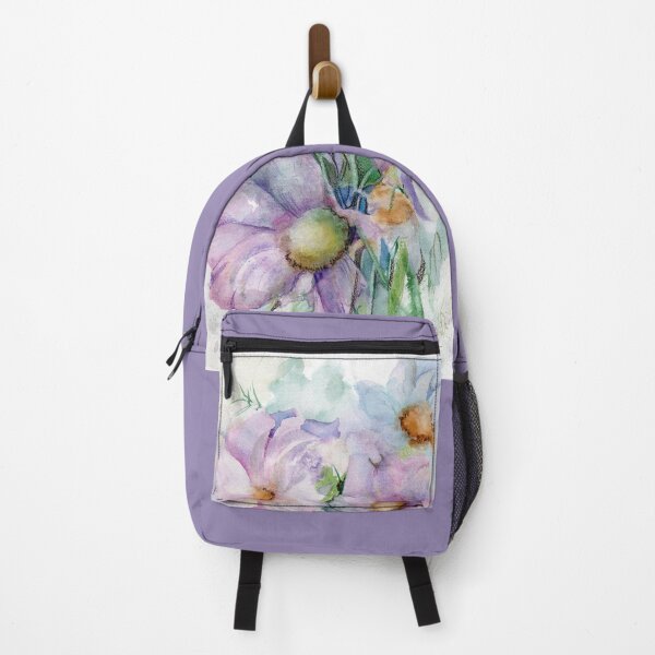 Item preview, Pattern "Watercolor Flowers in the Wind" designed and sold by Liliana Donato.