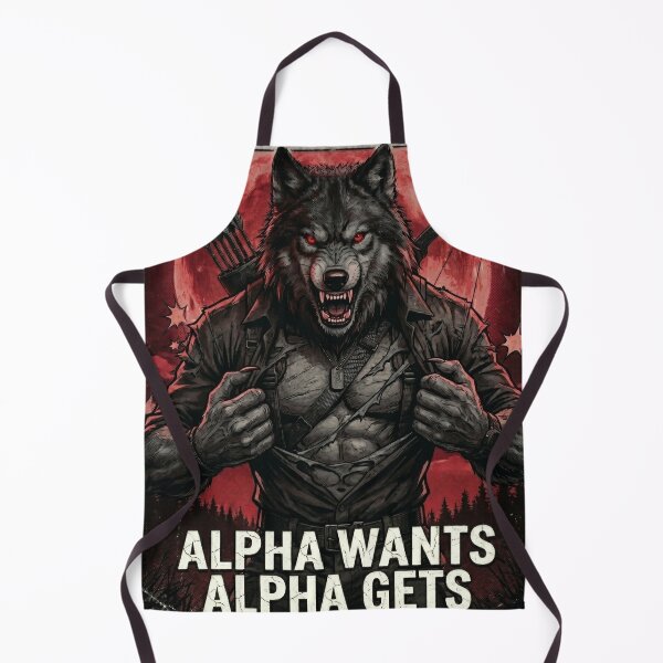 Item preview, Alpha Wolf Meme Wants Alpha Gets  designed and sold by ArtyLify.