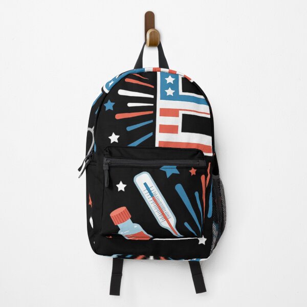 Item preview, Firework 4th of July Patriotic ER Nurse Emergency Department designed and sold by grounabslaninal.