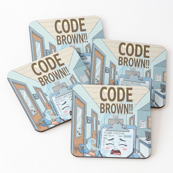 Item preview, Code Brown Patient Care Plan  designed and sold by rygenr8.