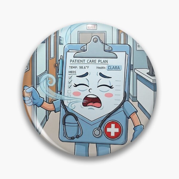Item preview, Code Brown Patient Care Plan  designed and sold by rygenr8.
