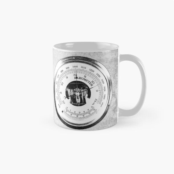Aperçu de l'œuvre Baromètre anéroïde antique créée et vendue par Ghoul Enterprises.