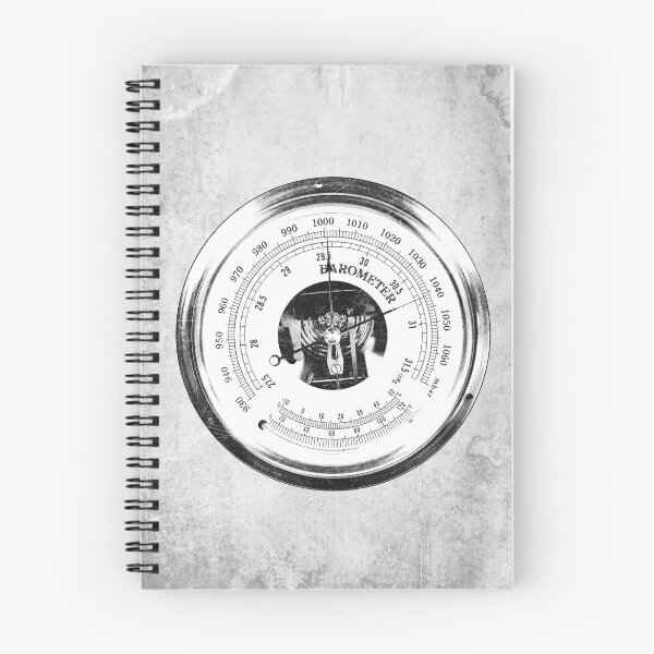 Item preview, Antique Aneroid Barometer Pressure Gauge Instrument designed and sold by Ghoul Enterprises.