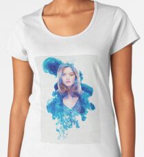 Clara Oswin Oswald Blue Smoke Women's Premium T-Shirt