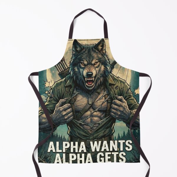 Item preview, Alpha Wolf Meme Wants Alpha Gets  designed and sold by ArtyLify.
