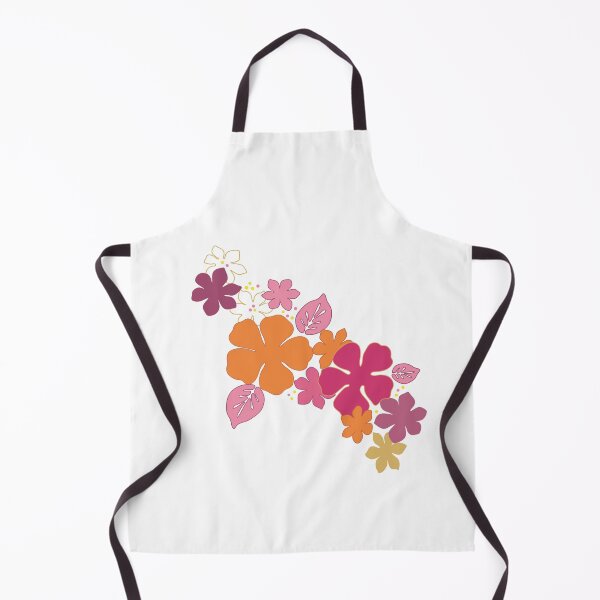 Item preview, Hibiscus Flowers | Retro Summer Flowers designed and sold by ZuriRetroPrints.