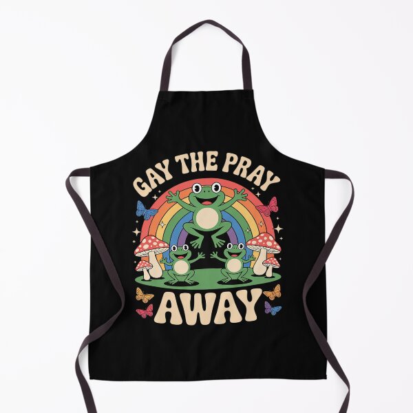 Item preview, Gay The Pray Away Rainbow Frogs LGBT Pride designed and sold by grounabslaninal.