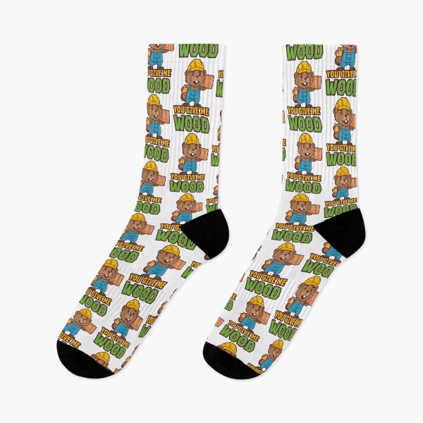 Item preview, You give me wood  - funny beaver tradesman joke designed and sold by messy-nessie.