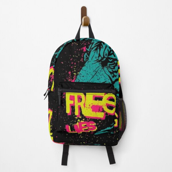 Item preview, Freedom Life Being Bold – Neon Tiger Urban Streetwear Art designed and sold by GenZFashion000.