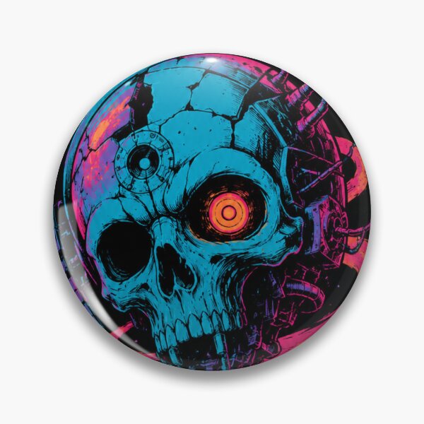 Item preview, Neon Cosmic Skull designed and sold by Kurogami13.