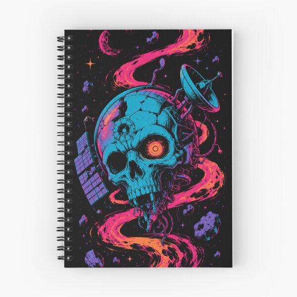 Item preview, Neon Cosmic Skull designed and sold by Kurogami13.