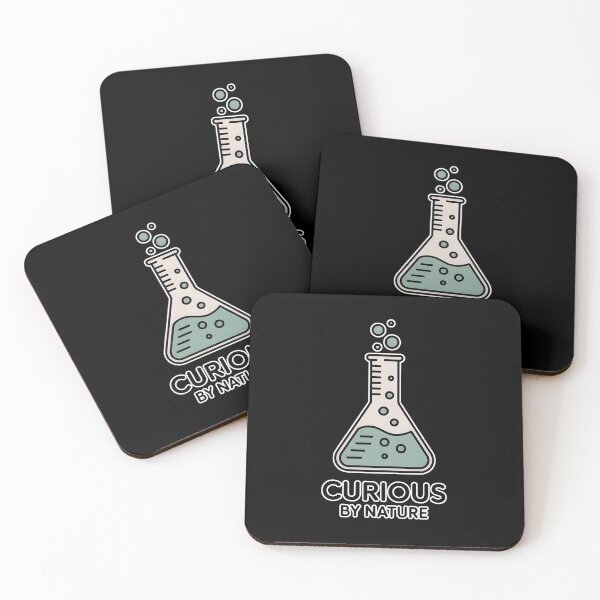 Item preview, Curious By Nature Minimal Chemistry Science Aesthetic Design designed and sold by ImaginedSpace7.