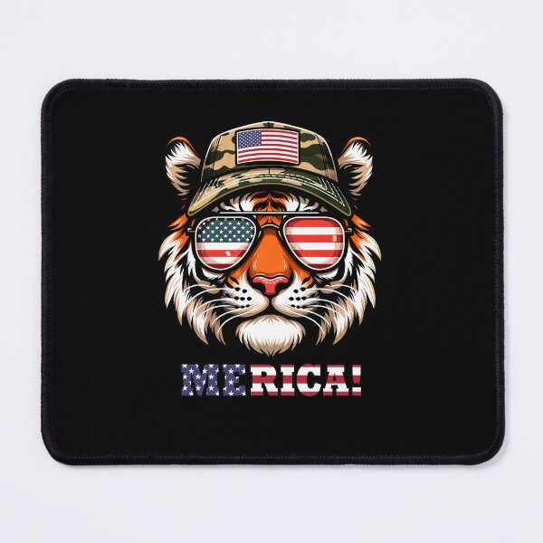 Item preview, Funny Tiger 4th July USA Flag America Boys Girls Kids designed and sold by rafaeltto.