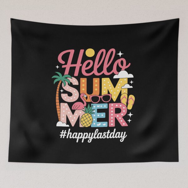Item preview, Happy Last Day of School Teacher Kids Hello Summer designed and sold by grounabslaninal.