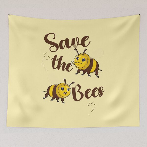 Item preview, Save the bees - cute save the bees design  designed and sold by messy-nessie.