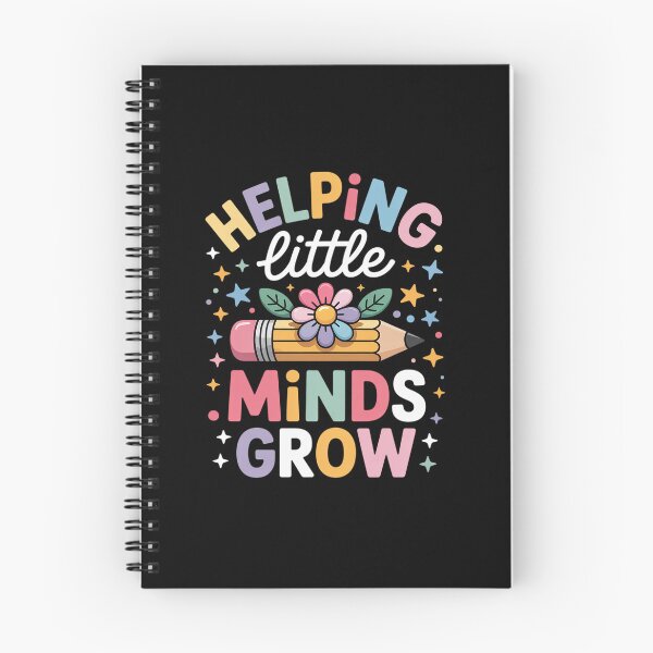 Item preview, Helping Little Minds Grow Flower Elementary School Teacher designed and sold by grounabslaninal.