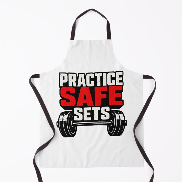 Item preview, Practice Safe Sets Funny Gym Retro designed and sold by eliramaison.