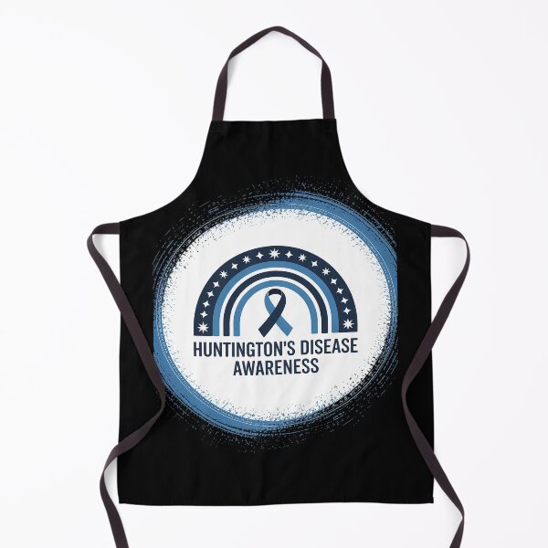 Item preview, Huntington's Disease Awareness Bleached Rainbow Blue Ribbon designed and sold by grounabslaninal.
