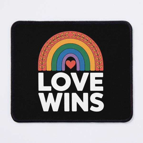 Item preview, LGBTQ Love Wins Gay Pride LGBT Ally Rainbow Flag designed and sold by grounabslaninal.