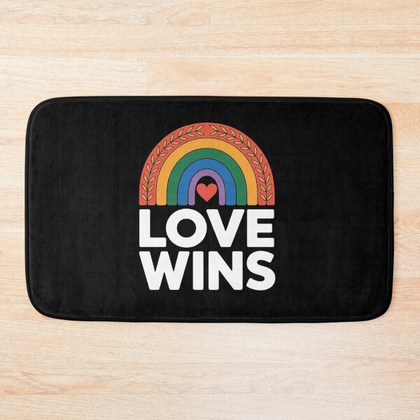 Item preview, LGBTQ Love Wins Gay Pride LGBT Ally Rainbow Flag designed and sold by grounabslaninal.
