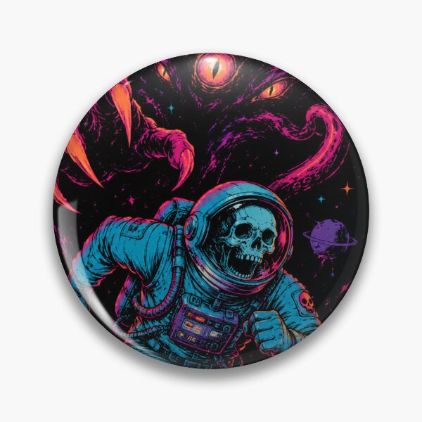 Item preview, Astronaut Space Horror designed and sold by Kurogami13.