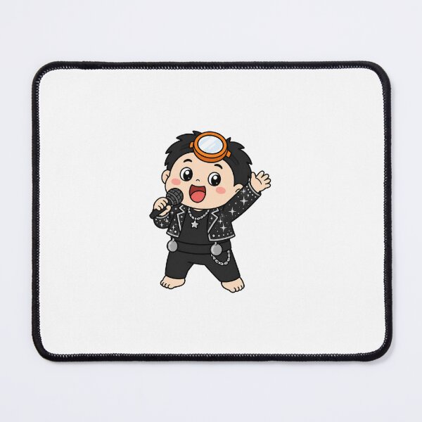 Item preview, KOREA HAENAM - Cute Chibi Singer Star Sticker designed and sold by KOREA-HAENAM.