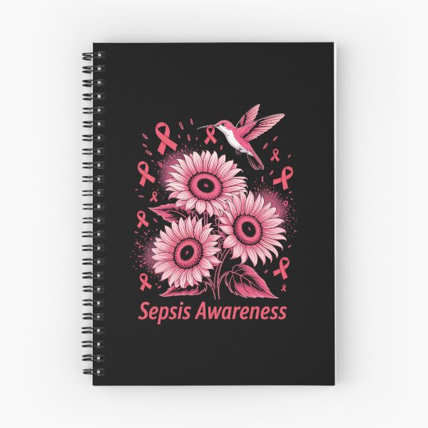Item preview, Hummingbird Sunflower Sepsis Awareness designed and sold by grounabslaninal.
