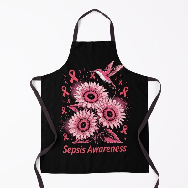 Item preview, Hummingbird Sunflower Sepsis Awareness designed and sold by grounabslaninal.