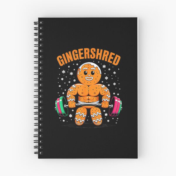 Item preview, Gingershred Gingerbread Bodybuilder Christmas Gym designed and sold by eliramaison.