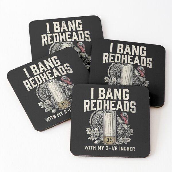 Item preview, I Bang Redheads Turkey Hunting Gobbler Hunting Outdoorsman designed and sold by Bralipse.